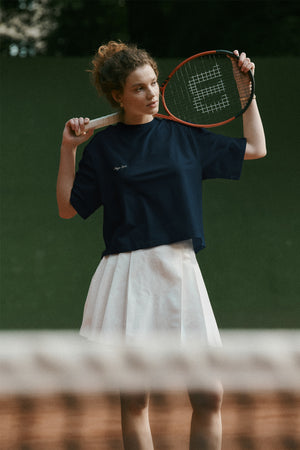 T-shirt in cotton / 13 / 01 / night blue
