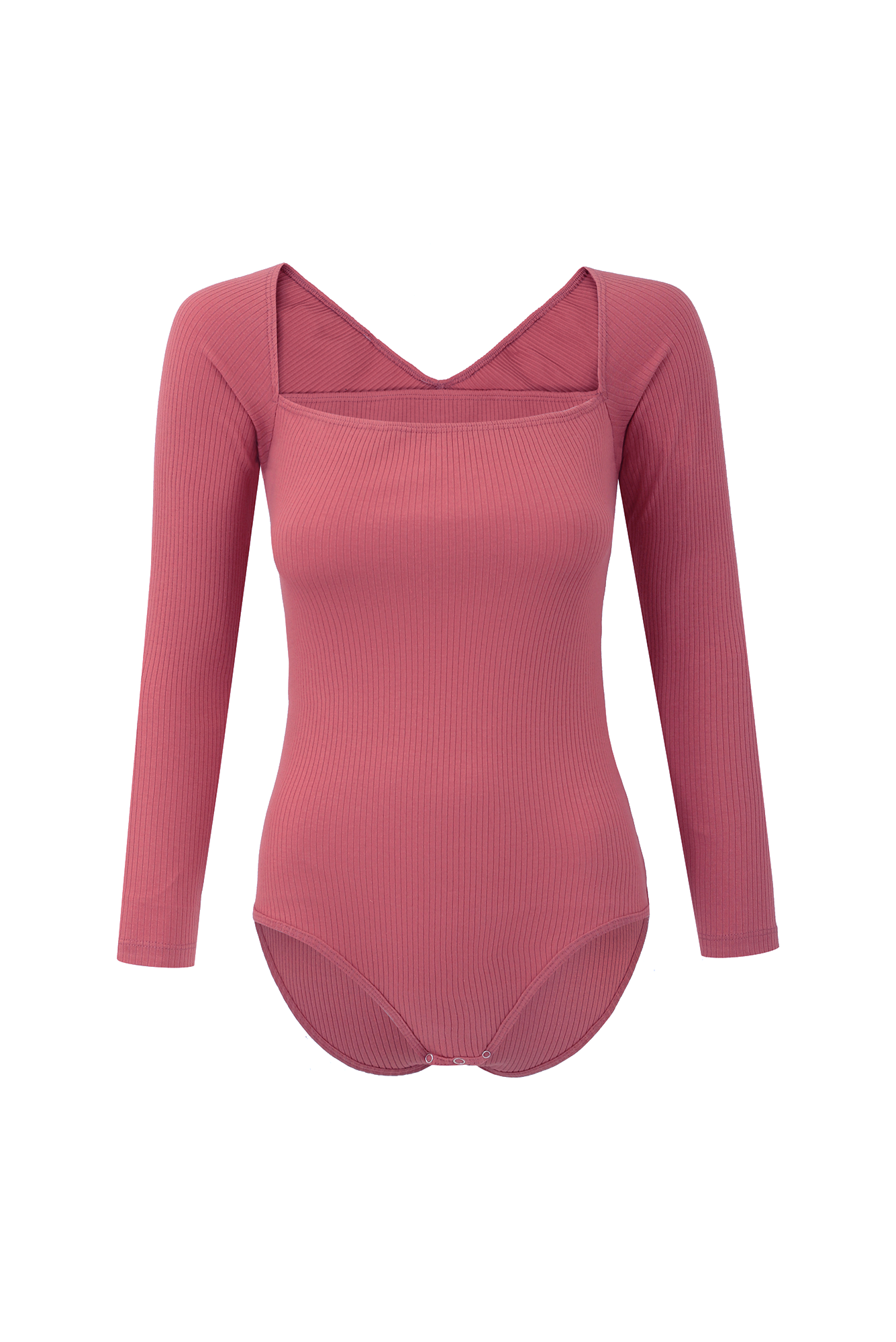 Bodysuit in organic cotton / 01 / 03 / raspberry pink