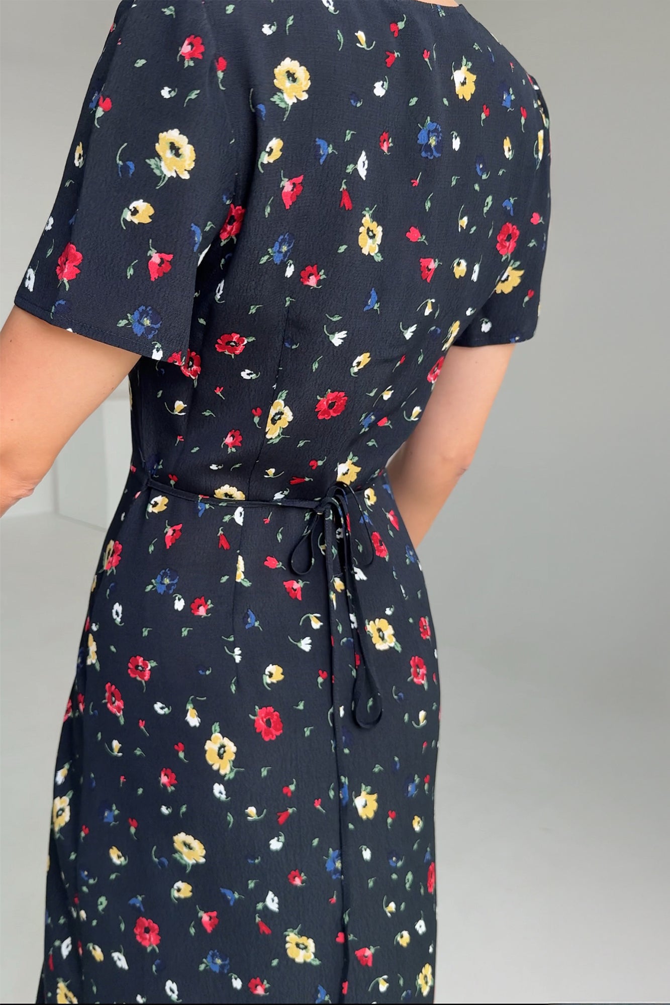 Dress in viscose / 03 / 33 / summer meadow