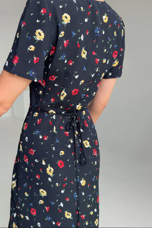 Dress in viscose / 03 / 33 / summer meadow