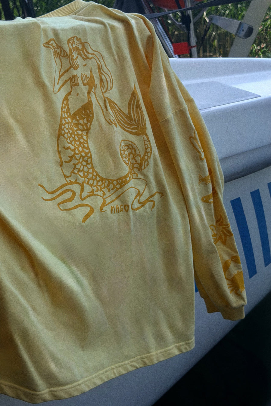 Cotton longsleeve / 14 / 30 / tropical island