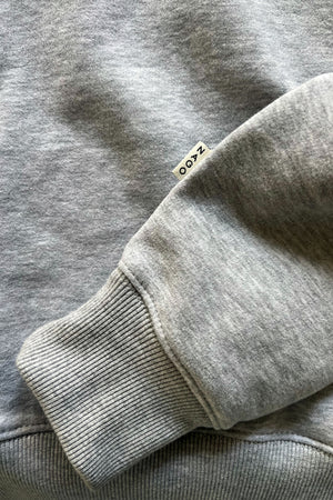 Sweatshirt in cotton / 17 / 15 / mist grey