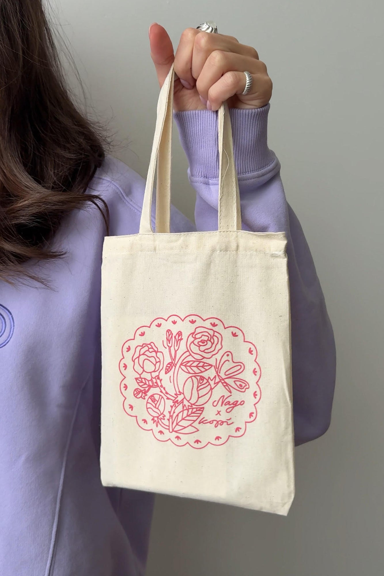 Mini cotton bag / unbleached