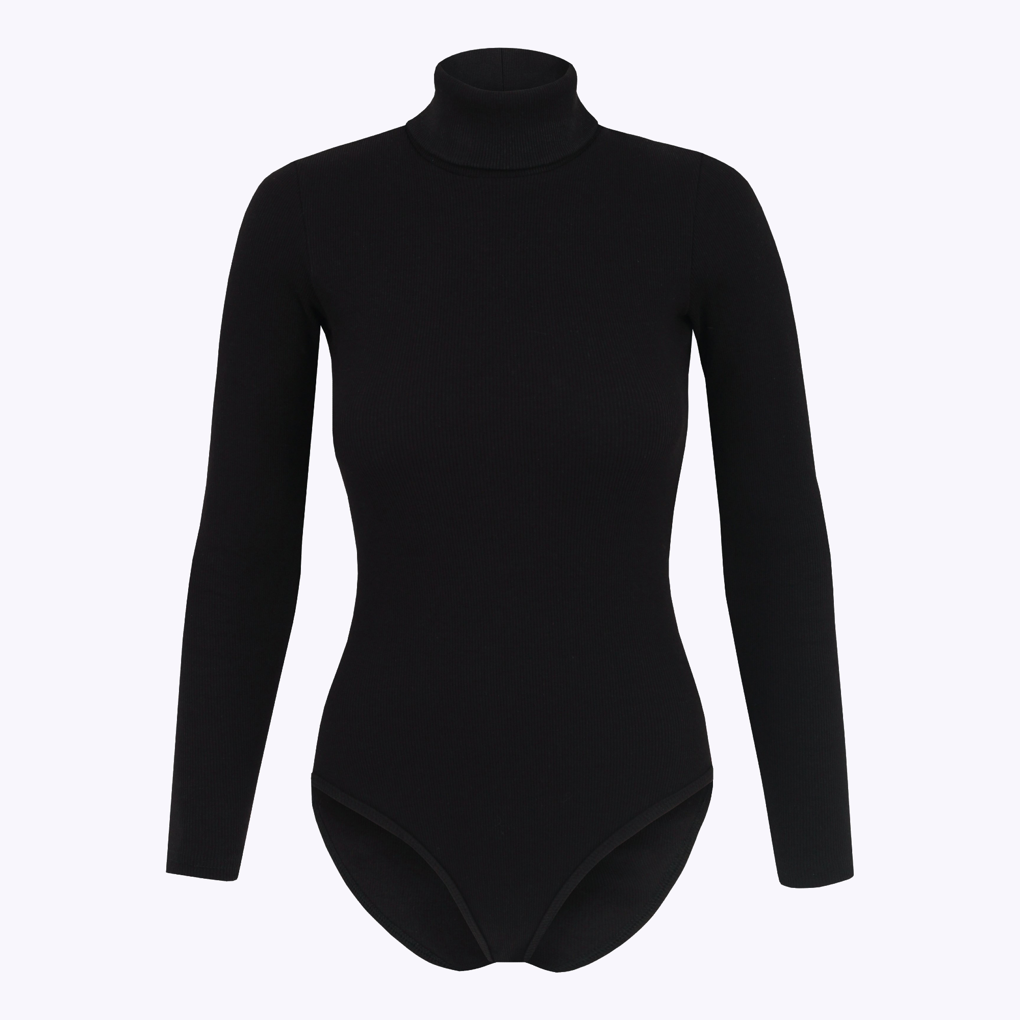 Bodysuit in organic cotton / 01 / 01 / onyx black