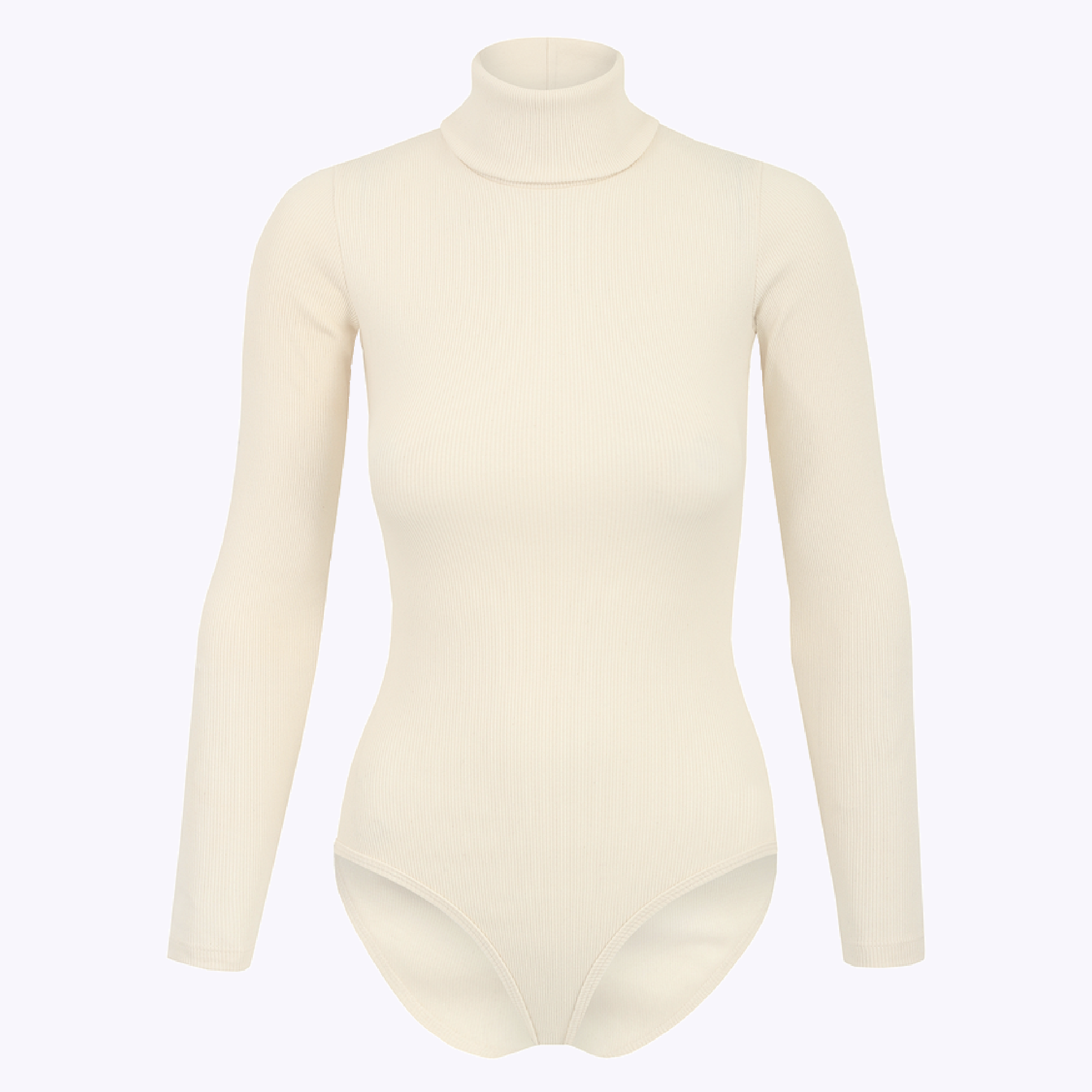 Bodysuit in organic cotton / 01 / 01 / cream white