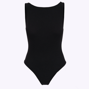 Bodysuit in organic cotton / 01 / 15 / onyx black