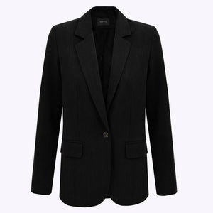 Blazer jacket in Tencel™ / 18 / 04 / onyx black