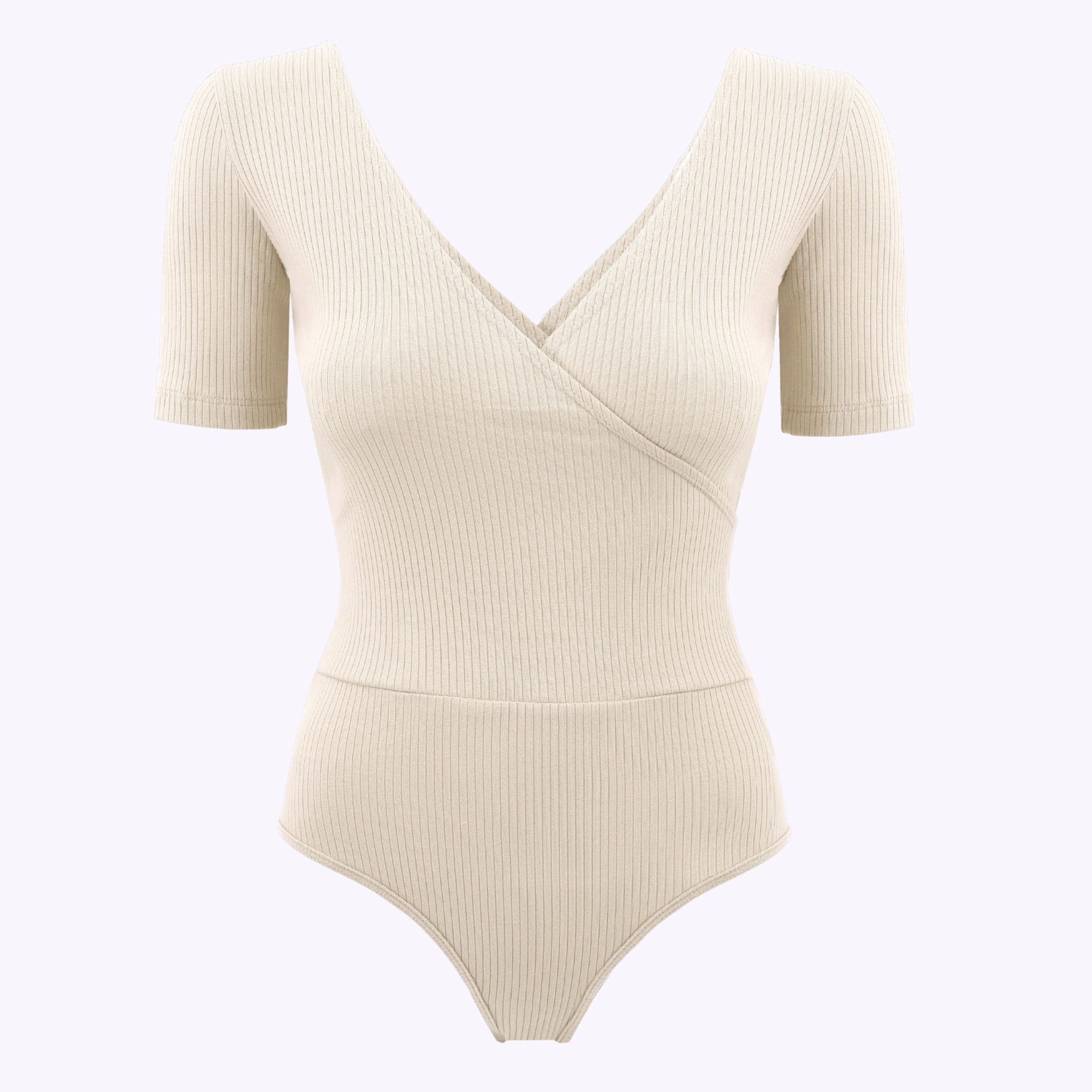 Bodysuit in organic cotton / 01 / 04 / cream white