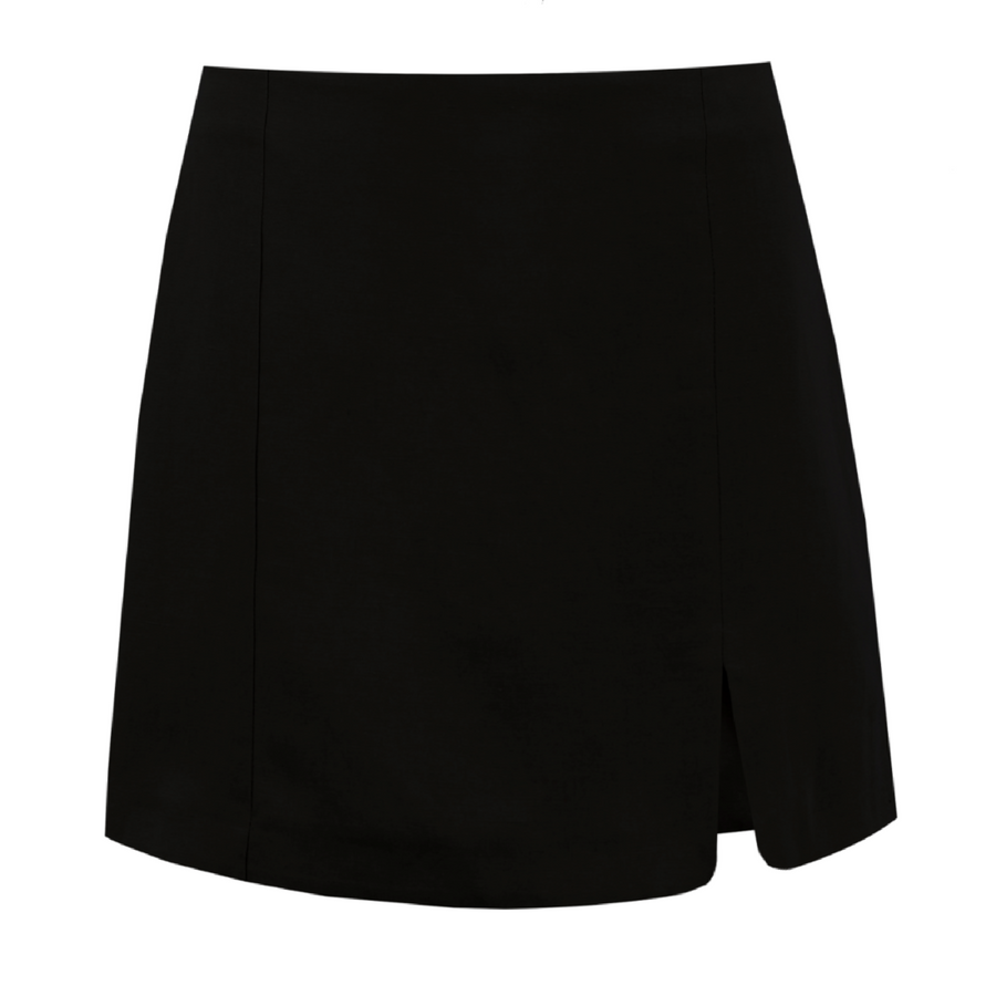 Tencel™ skirt / 07 / 02 / onyx black
